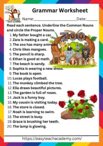 Common-Proper-Noun-Worksheet-4-Grade-1.pdf