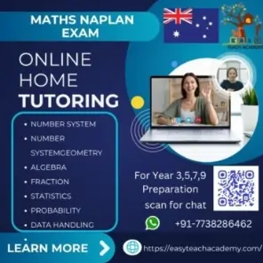 Easy Teach Academy – NAPLAN Maths Online Home Tutoring for Year 3, 5, 7, 9 in Australia