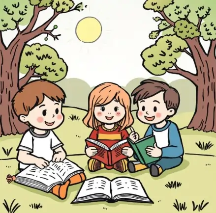 Easy Teach Academy's interactive online English grammar classes for kids with live instructors, focusing on grammar, vocabulary, spelling, reading comprehension, creative writing, and communication skills.