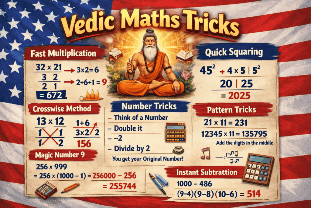 Vedic Maths classes online USA improve speed accuracy mental maths skills for students