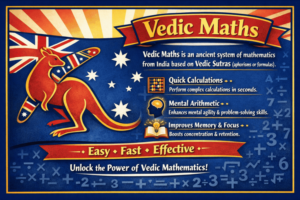 Vedic Maths classes online Australia improve calculation speed accuracy mental maths skills