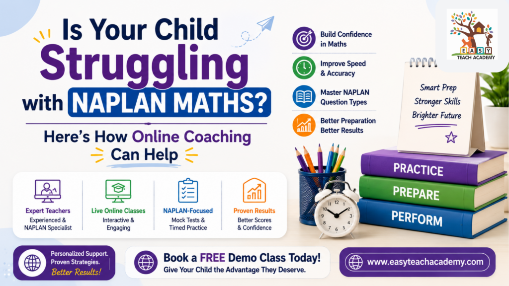 Is Your Child Struggling with NAPLAN Maths? Here’s How Online Coaching Can Help