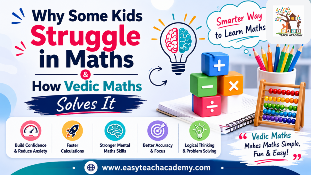 Why Some Kids Struggle in Maths & How Vedic Maths Solves It