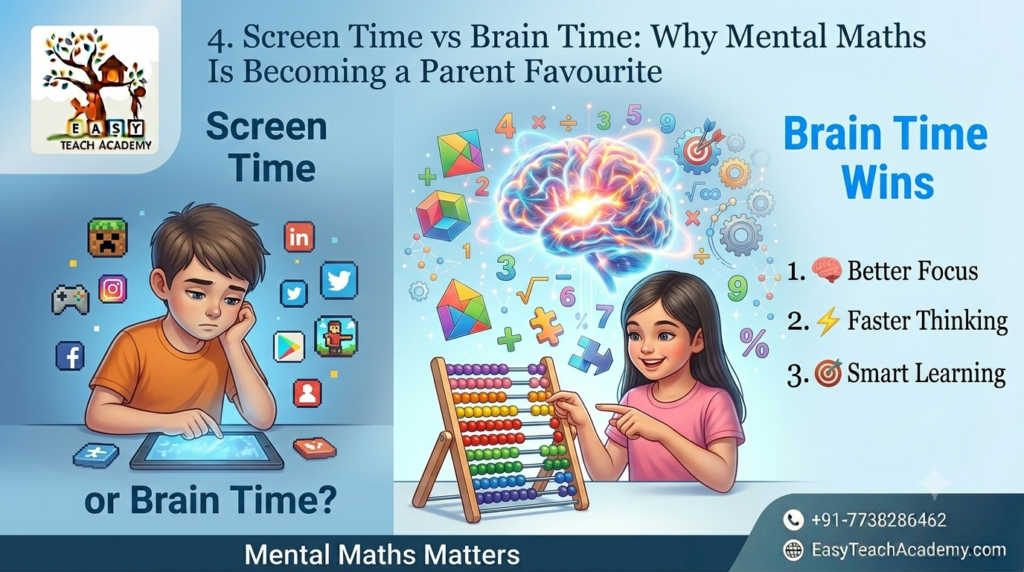 Screen Time vs Brain Time Why Mental Maths Is Becoming a Parent Favourite