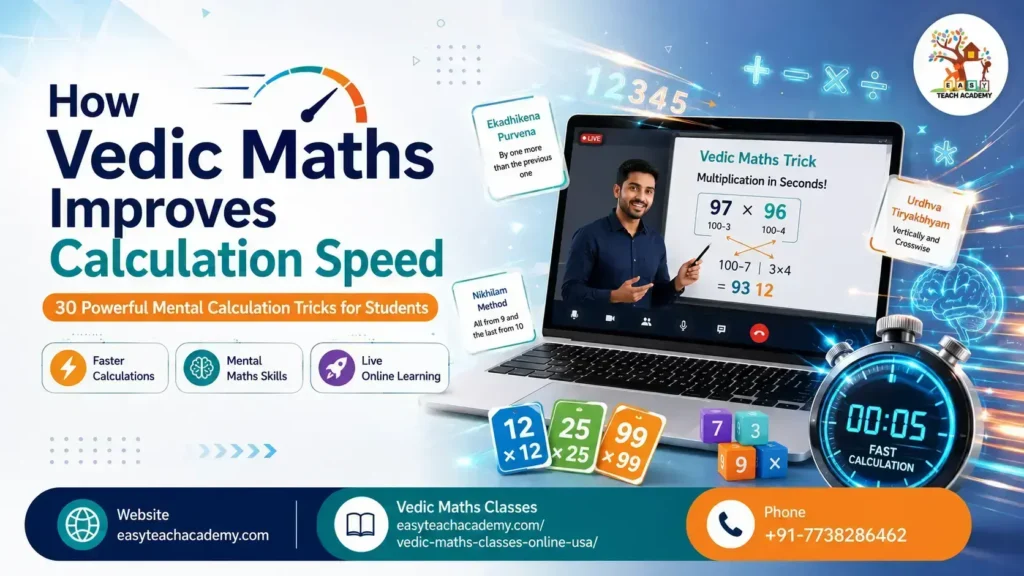 How Vedic Maths Improves Calculation Speed 30 Powerful Mental Calculation Tricks for Students
