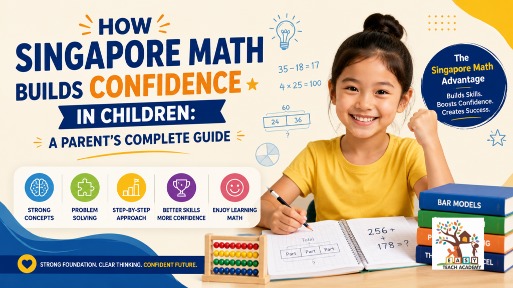 How Singapore Math Builds Confidence in Children – Online Singapore Math Classes for Kids | Singapore Math Method, Primary Math, Problem Solving confidence